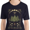 mens shrooms design cannabis tshirt