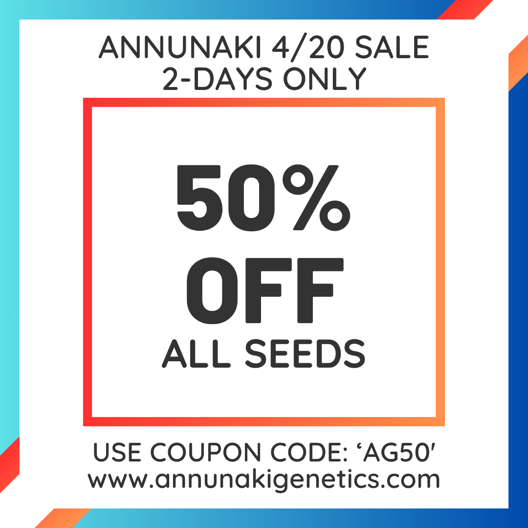 4/20 cannabis seed sale